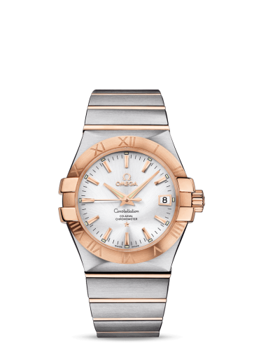 Omega Constellation Co-Axial 35 Stainless Steel / Red Gold / Silver